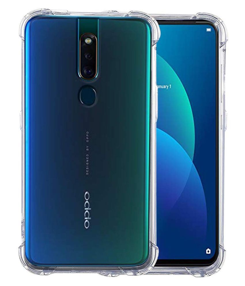     			Oppo F11 Pro Bumper Cases Kosher Traders - Transparent Premium Transparent Case