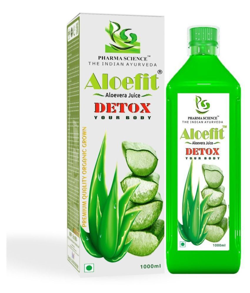 Pharma Science Aloe vera Fiber juice Liquid 1000 l Pack Of 1