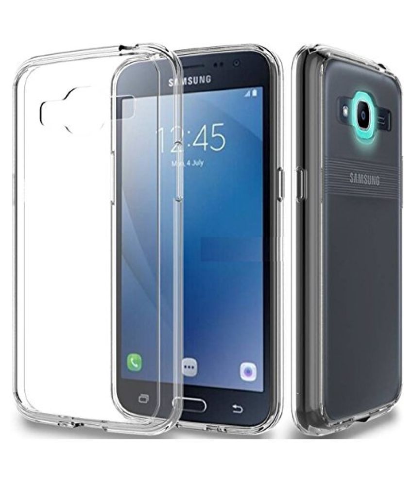     			Samsung Galaxy J2 (2016) Bumper Cases Kosher Traders - Transparent Premium Transparent Case