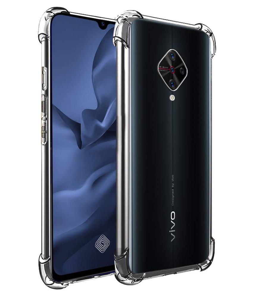     			Vivo S1 Pro Bumper Cases Kosher Traders - Transparent Premium Transparent Case