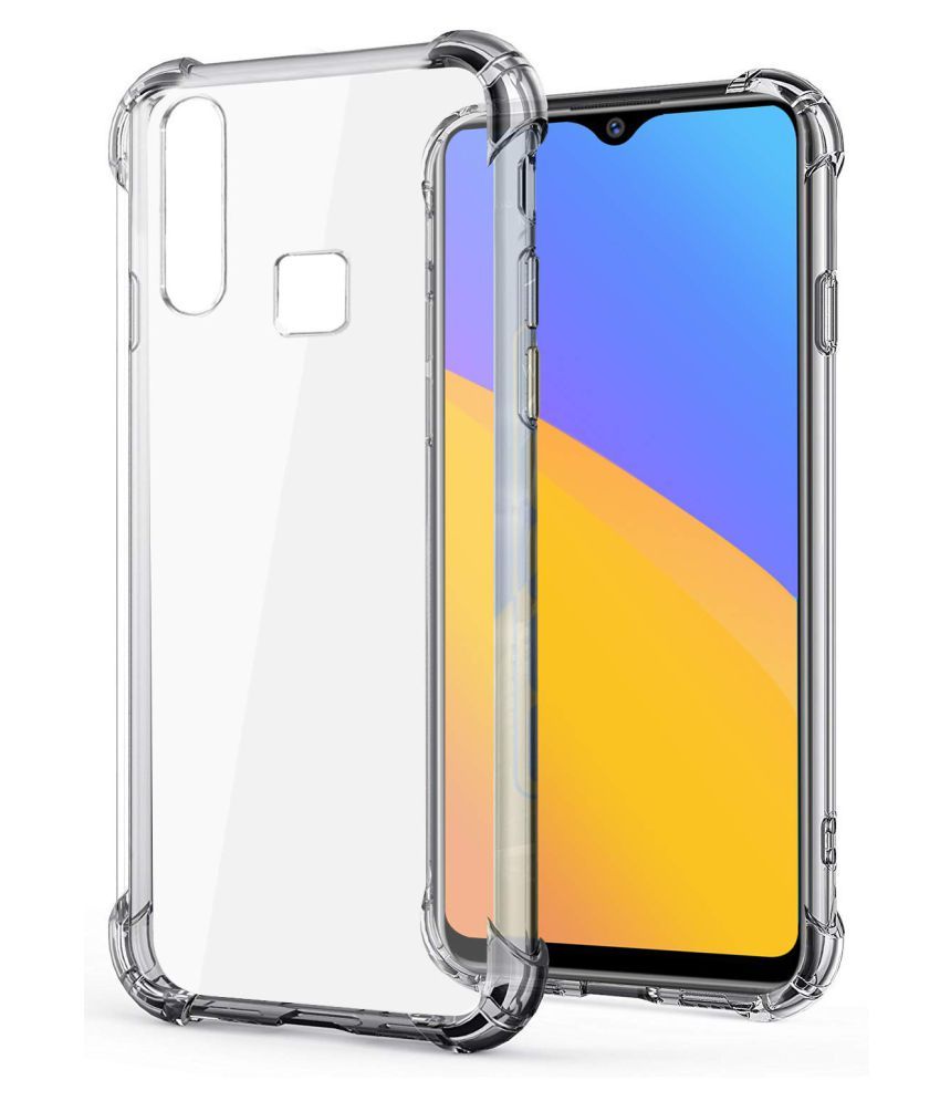     			Vivo Y17 Bumper Cases Kosher Traders - Transparent Premium Transparent Case