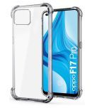 Oppo F17 Pro Bumper Cases Megha Star - Transparent Premium Transparent Case