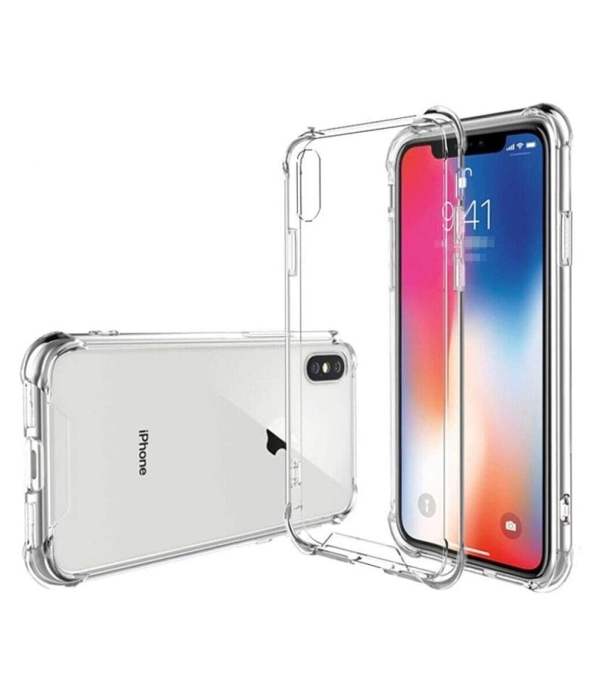     			Apple IPhone XS Bumper Cases Megha Star - Transparent Premium Transparent Case