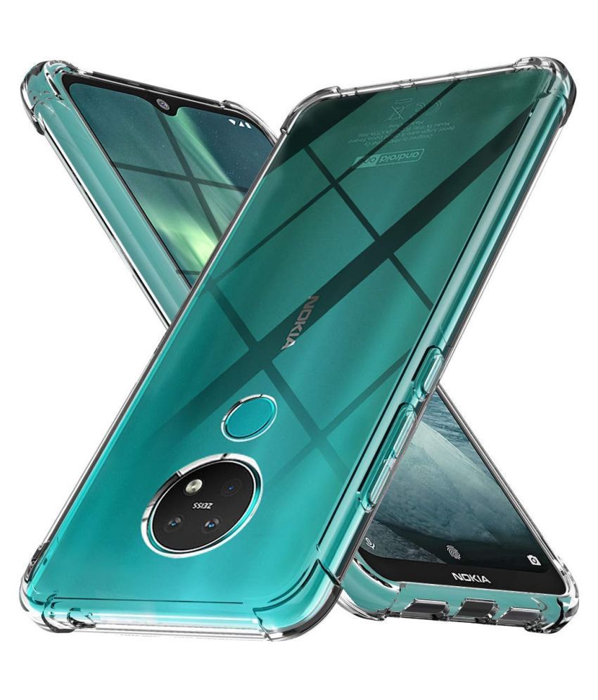     			Nokia 7.2 Bumper Cases Megha Star - Transparent Premium Transparent Case