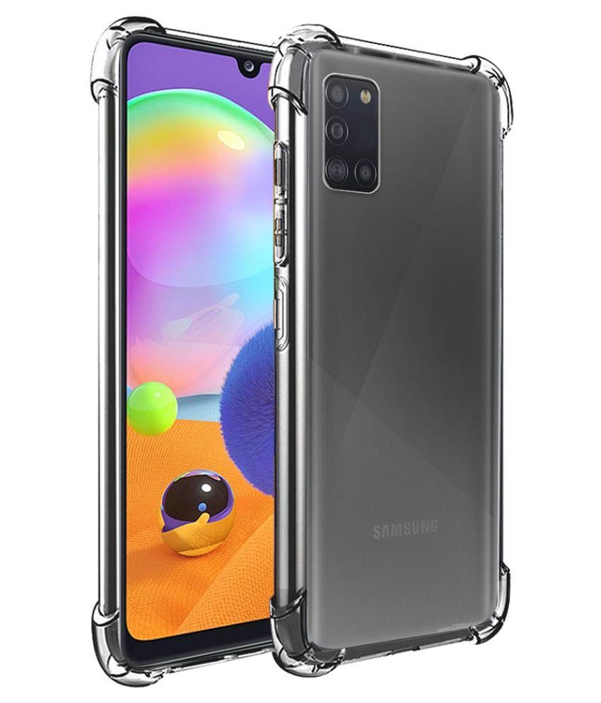     			Samsung Galaxy A31 Bumper Cases KOVADO - Transparent Premium Transparent Case