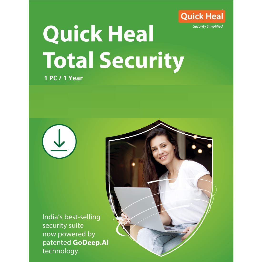     			Quick Heal Total Security Latest Version ( 1 PC / 1 Year ) - Activation Code-Email Delivery