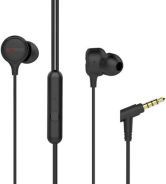 boAt Bassheads 103 Wired Earphones with Super Extra Bass and Tangle Free Cable, Ergonomic Design & Integrated Controls with in-Line Mic (Black)