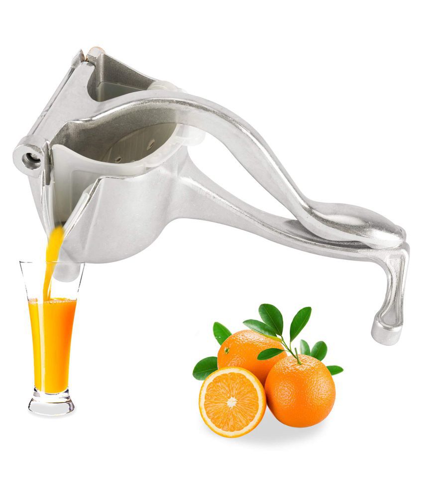 Hand press juicer Silver Manual Juicer Hand Juicer for Fruits: Buy ...