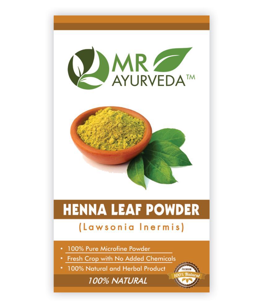 MR Ayurveda 100% Pure Henna Powder, Hair Color (Brown) Organic Henna 100 g