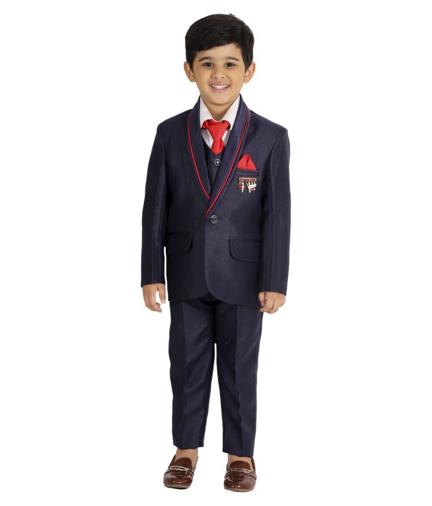     			Fourfolds Boy's 5-Piece Suit (SH506)