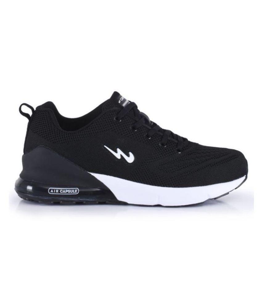 Black Men's Sports Running Shoes 