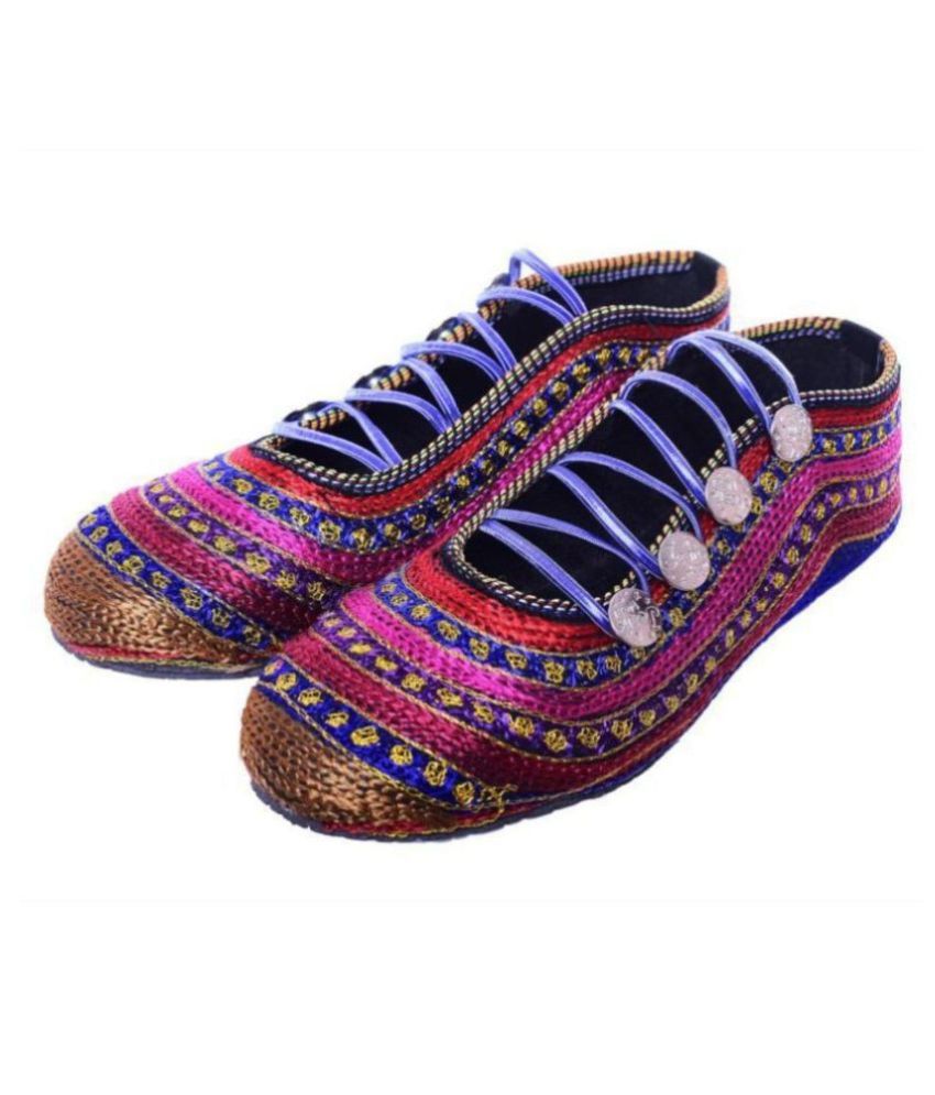     			Raj Multi Color Ethnic Footwear