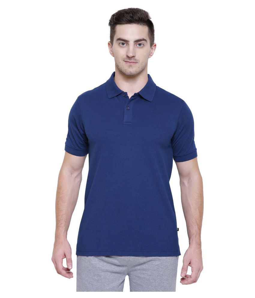     			Proteens Cotton Blend Blue Printed T-Shirt