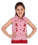 Cutecumber Pack of 1 Girls Polyester Tops ( Red )