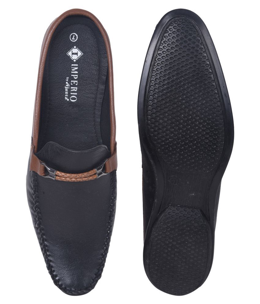 Imperio Black Casual Shoes - Buy Imperio Black Casual Shoes Online at ...