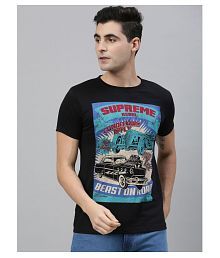 black t shirt online india
