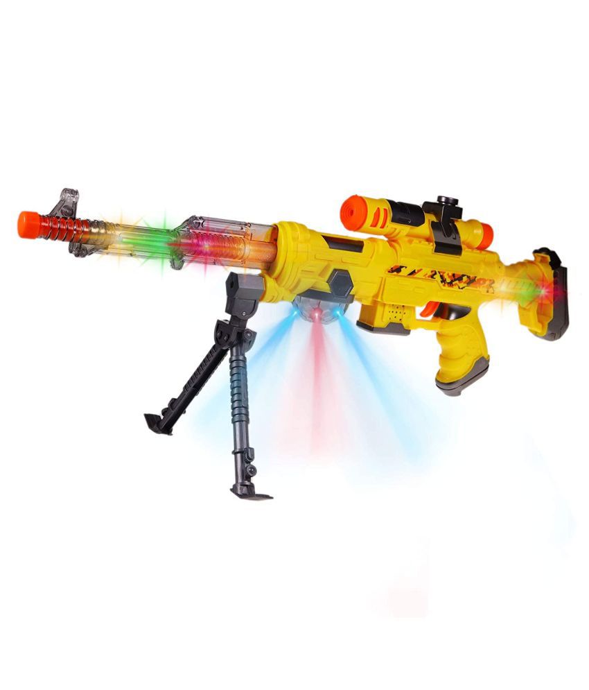 WISHKEY Plastic Thrilling Mechanical Scorpion Super Electronic Series Action Gun With Bright Colorful Lights & Music For Kids ( Pack Of 1, Multicolor)