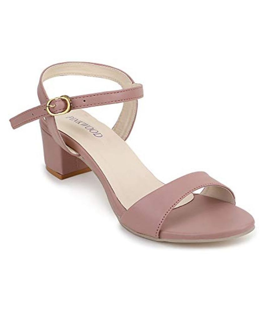 pink and blue flats