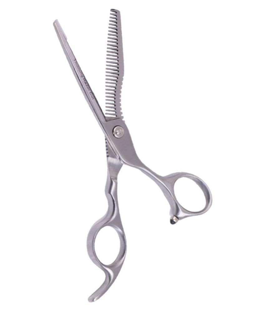 XSDM Imported Professional Stylish Hair Cutting Scissors X/F2-60, Unique  Pattern Barber Single Thinning Scissors, with Stainless Steel Handle, Made  in Italy: Buy Online at Best Price in India - Snapdeal