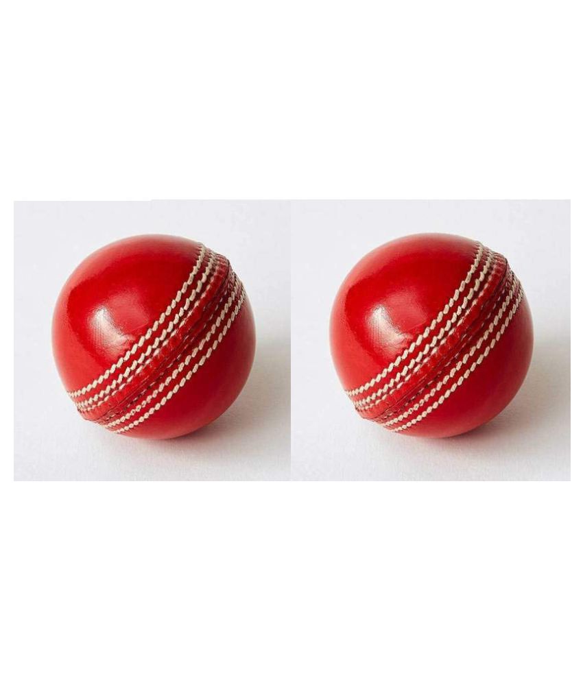     			EmmEmm Pack of 2 Pcs Premium Leather Skull Cricket Ball for T-20 and ODI's