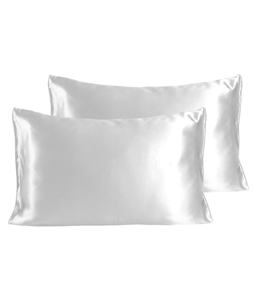 Stoa Paris Pack of 2 White Pillow Cover