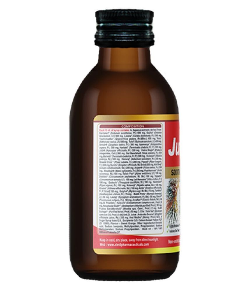 Aimil Jufex Forte Herbal Syrup for Respiratory Liquid 100 ml Pack of 3