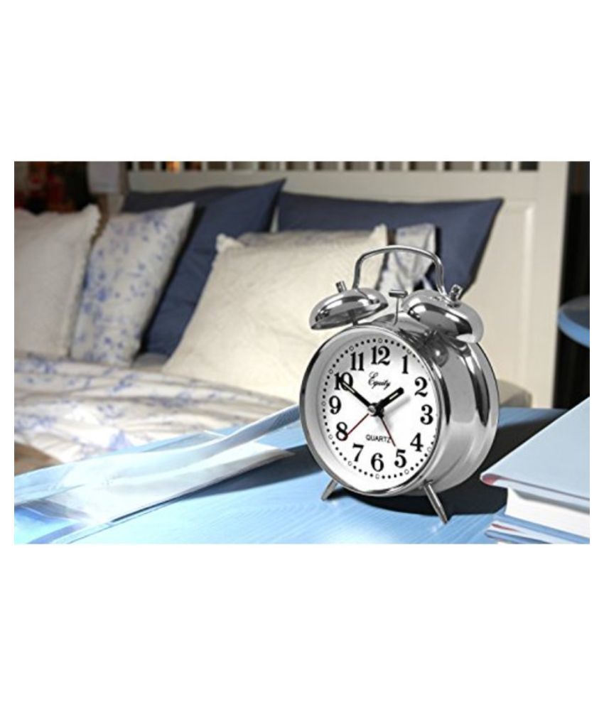     			globle ex Analog Look Twin Bell Alarm Clock - Pack of 1