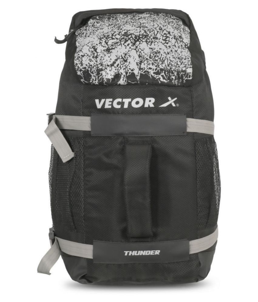     			Vector X Black-Grey Backpack
