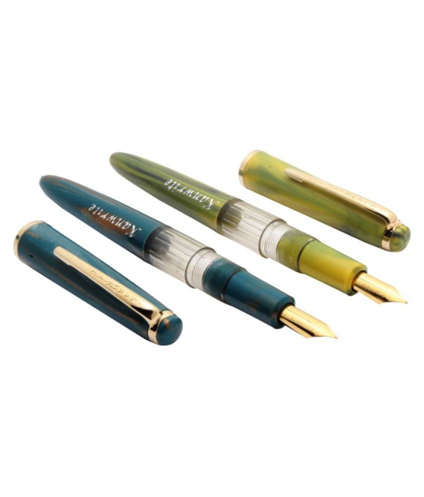     			Srpc - Multicolor Fine Line Fountain Pen (Pack of 2)