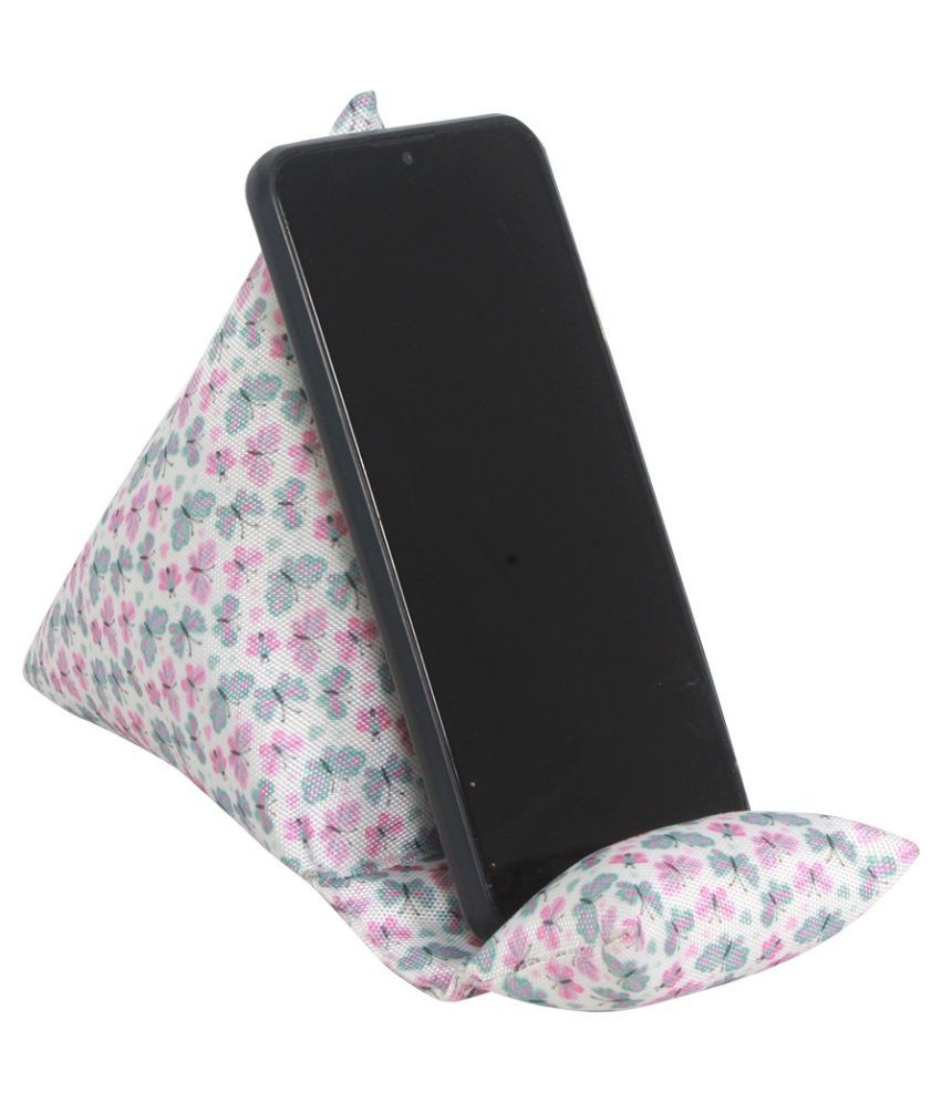     			Fabric Phone Stands,Phone Pillow Holder for iPhone X iPhone 8,Phone Sofa Bean Bag Cushion,(Single),Butterfly