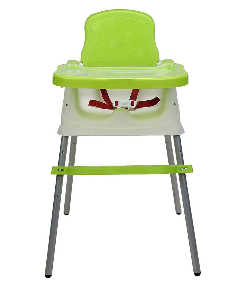     			Safe-O-Kid Convertible 4 in 1 Booster High Chair with Adjustable Tray for Baby, Green