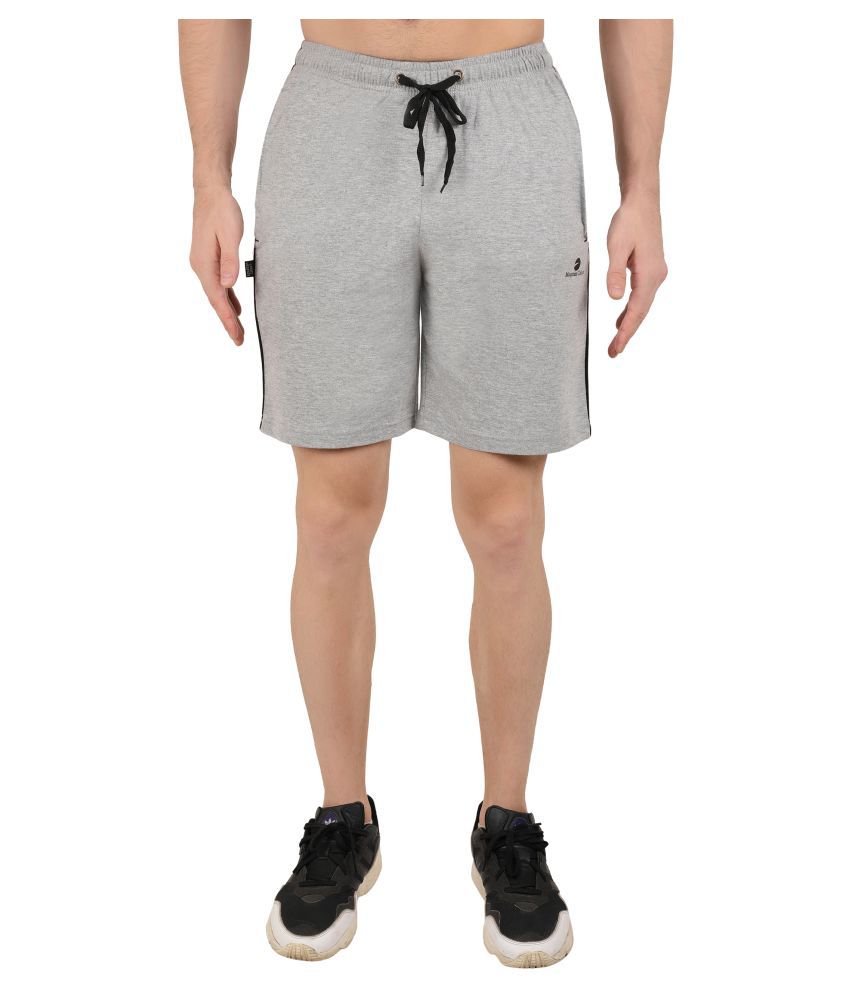 Mountain colours Grey Shorts - Buy Mountain colours Grey Shorts Online