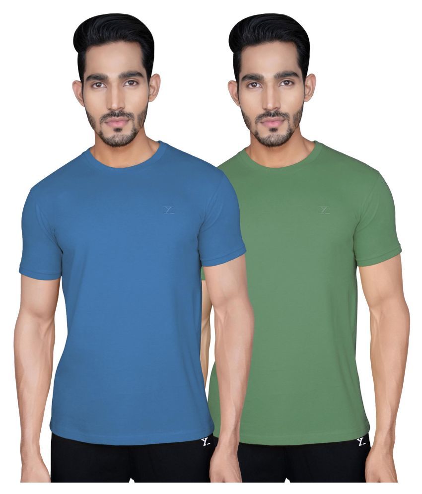     			XYXX Pack of 2 Cotton Regular Fit Men's T-Shirt ( Multicolor )