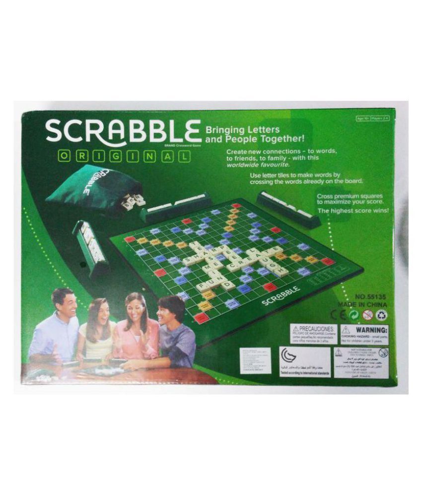 Original Mattel The Cross Word Card Board Game Of Scrabble For Your Kids Buy Original Mattel