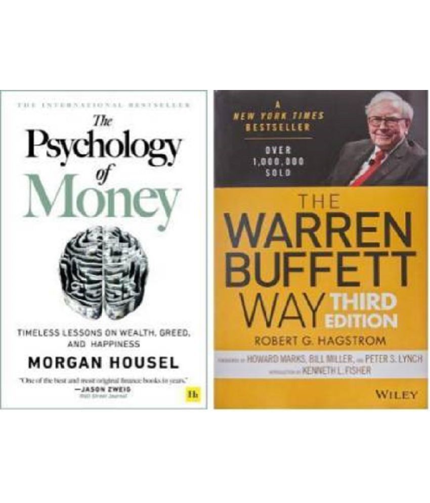     			The Psychology Of Money + The Warren Buffett Way  (Paperback, Robert G. Hagstrom, Morgan Housel)