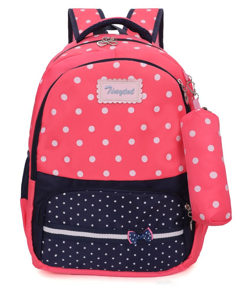     			Tinytot 30 Ltrs Multi Colour School Bag for Boys & Girls