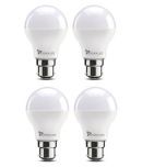 Syska 9W LED Bulbs Cool Day Light - Pack of 4