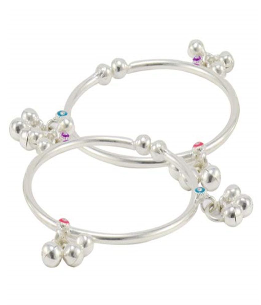 Silver Anklets For Babies Buy Silver Anklets For Babies Online In India On Snapdeal