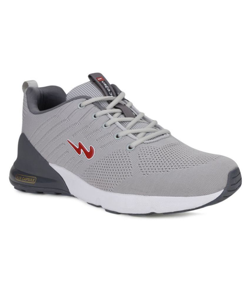 Buy Campus MIKE PRO Gray Running Shoes 