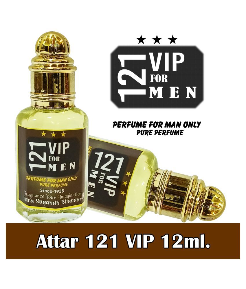     			INDRA SUGANDH BHANDAR - 121 VIP For Man Only Attar For Men & Women 12ml Pack Of 1