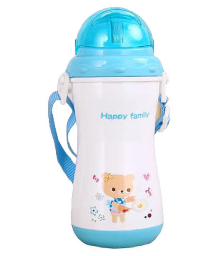 CHILD CHIC Blue Plastic Straw sippers