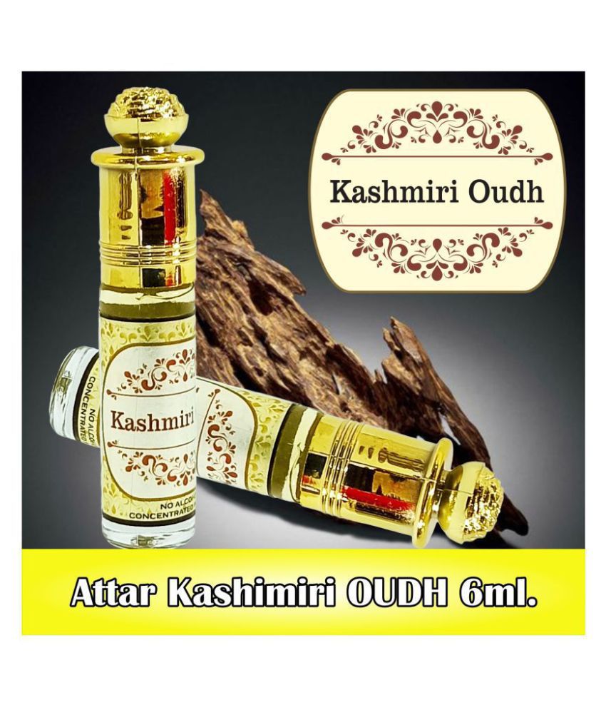     			INDRA SUGANDH BHANDAR - Kashmiri Oudh - Real Mild & Mesmerizing Agarwood Fragrance Attar For Men & Women 6ml