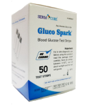 Gluco Spark Blood Glucose Test Strips - 50 Strips (Pack of 1)