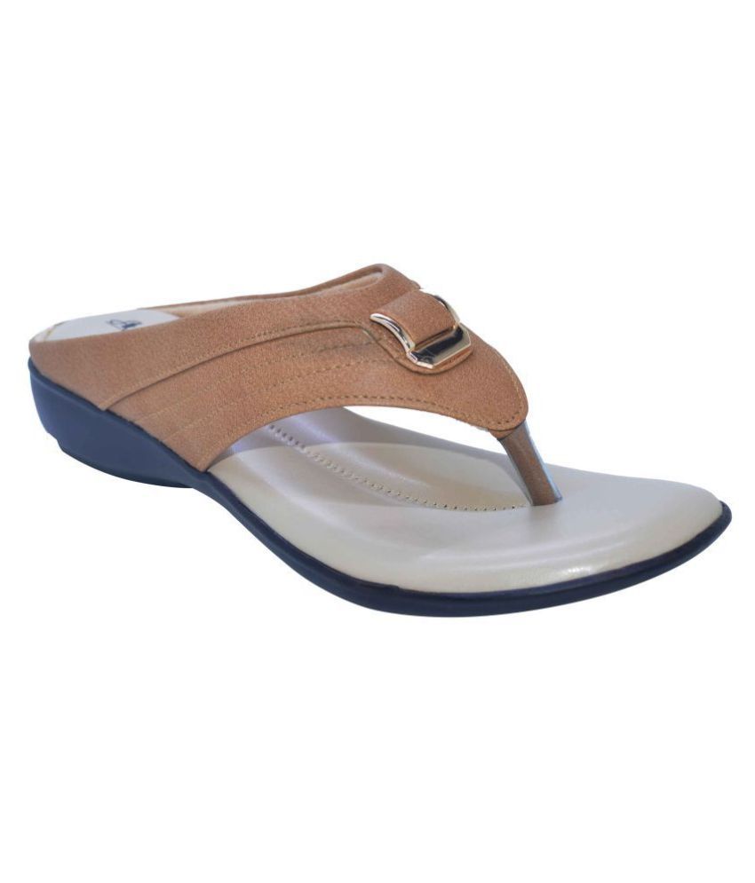     			Ajanta Beige Flats