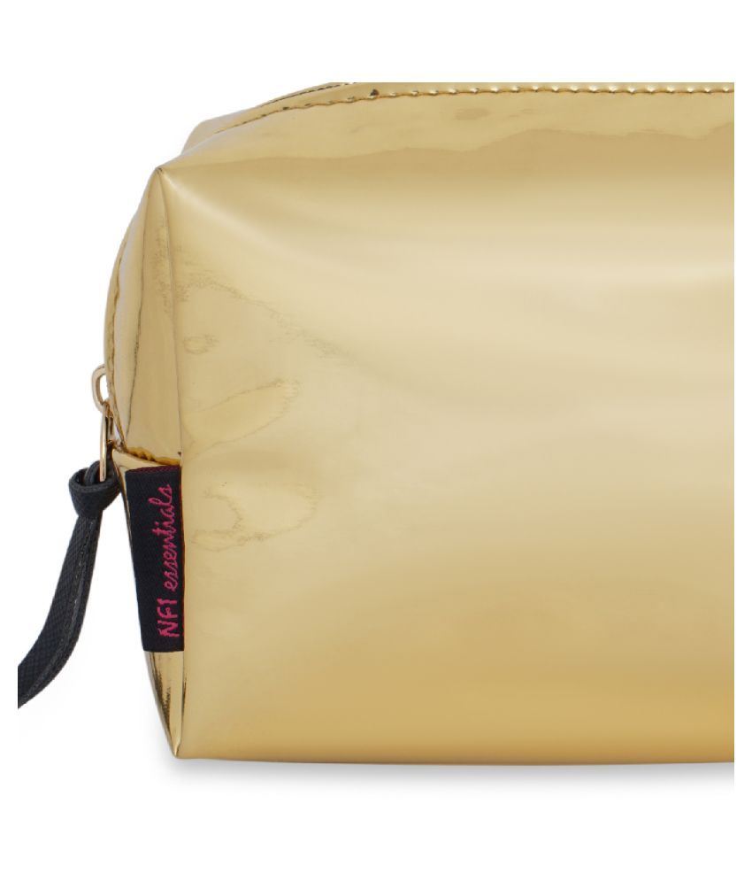 NFI essentials Gold Makeup Pouch Buy NFI essentials Gold Makeup Pouch