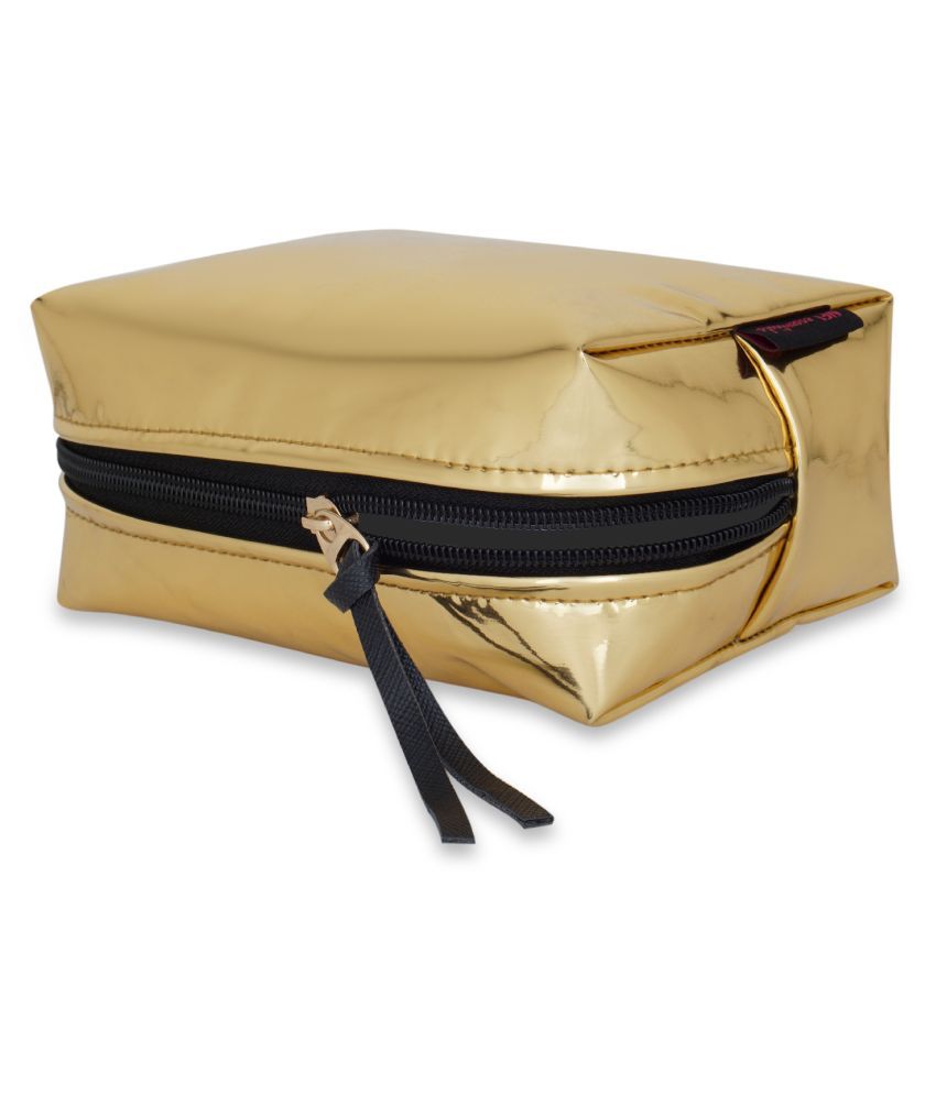 NFI essentials Gold Makeup Pouch Buy NFI essentials Gold Makeup Pouch