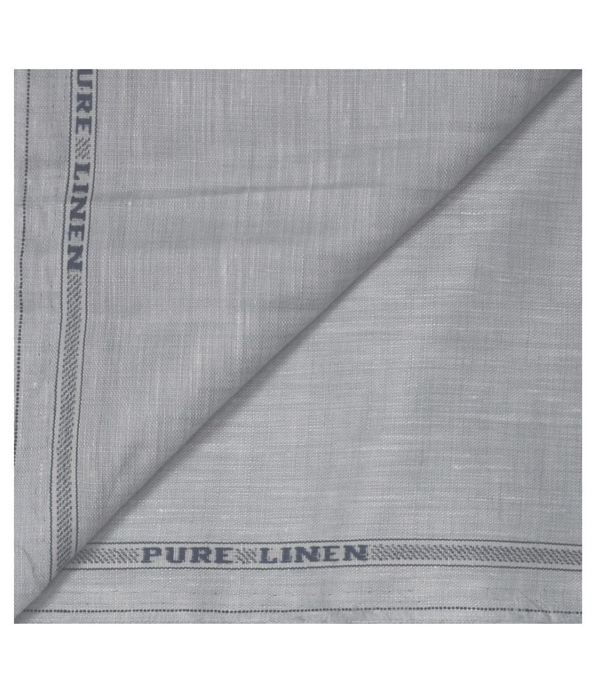 Raymond Grey Linen Unstitched Shirt pc Buy Raymond Grey Linen Unstitched Shirt pc Online at