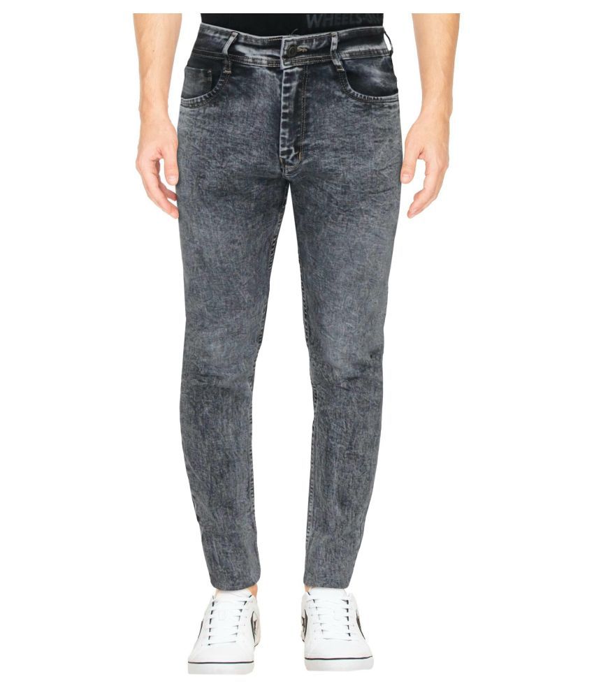 WARBURG Grey Regular Fit Jeans