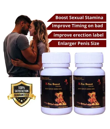 Buy X tra Boost Stamina Timing Size Booster 2 Months Capsule