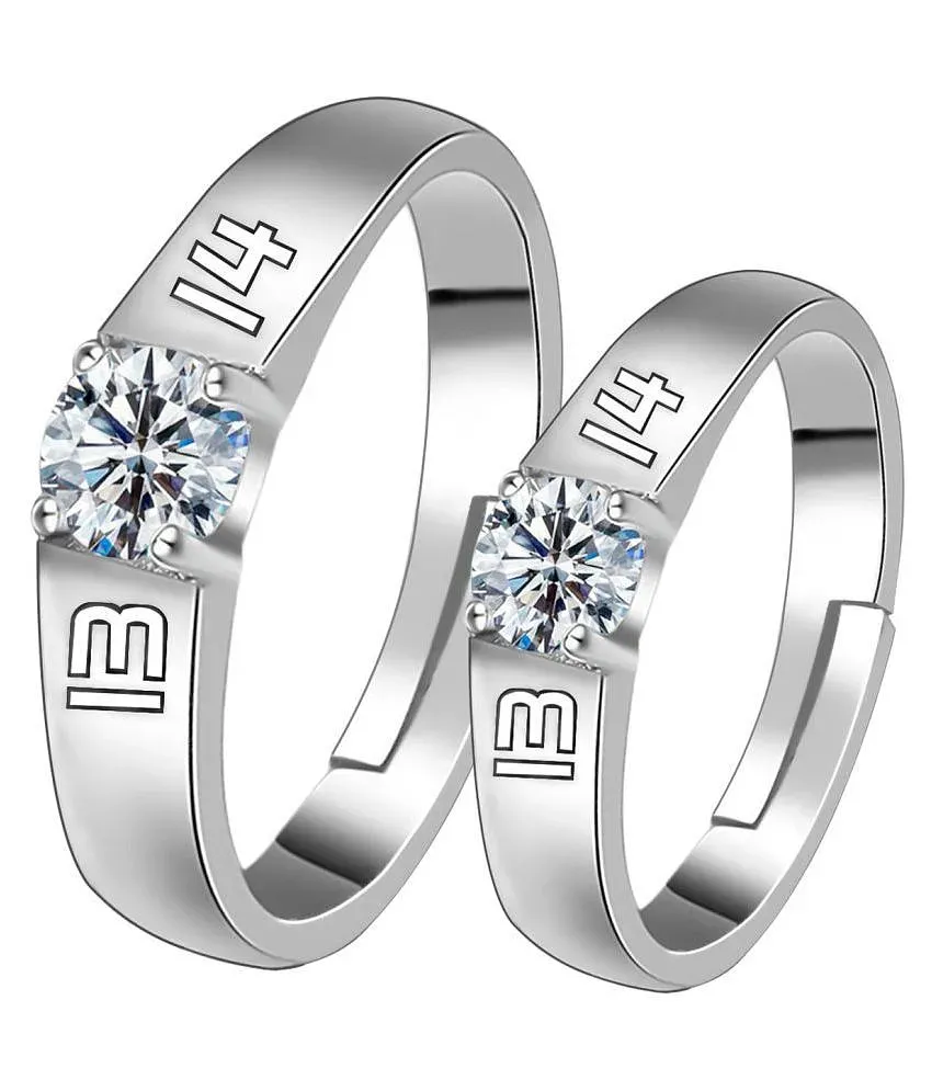 Snapdeal on sale couple rings